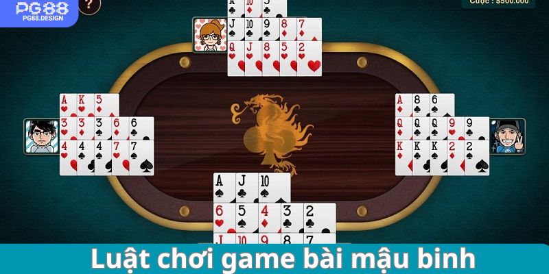 Luật chơi game bài mậu binh tại PG88 