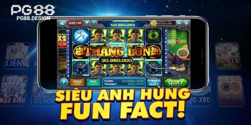 Giới thiệu cơ bản về game nổ hũ Siêu Anh Hùng